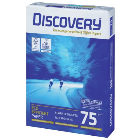 Carta per fotocopie A3 Discovery 75 g/m² risma da 500 fogli NDI0750574